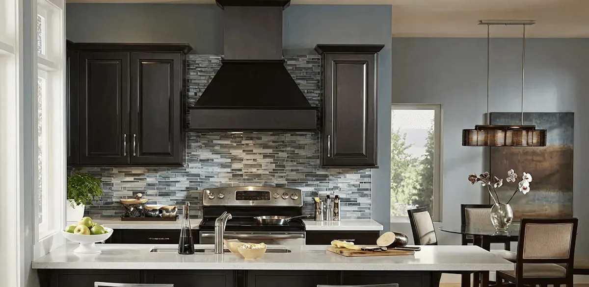 Kitchen cabinet painting and refinishing in a modern kitchen in San Antonio, TX